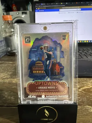 2024 Donruss Optic #4 Drake Maye Uptown front