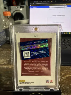 2024 Donruss Optic #4 Drake Maye Uptown back