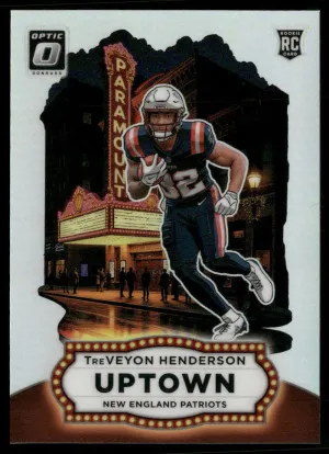 2025 Donruss Optic #23 TreVeyon Henderson Uptown front