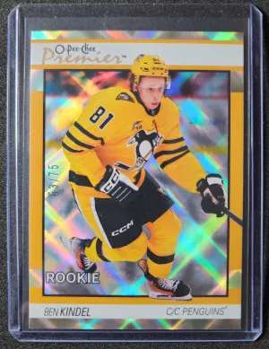Ben Kindel O-Pee-Chee Premier Diamond Foil /75 Rookie front