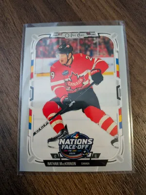 Nathan Mackinnon 4 Nations Face-off OPC O-pee-Chee 2025-26 front