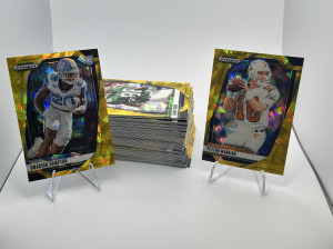 Lot Of 65 2025 Prizm Draft Picks Gold Ice Prizms - Past, Present And Future Stars front