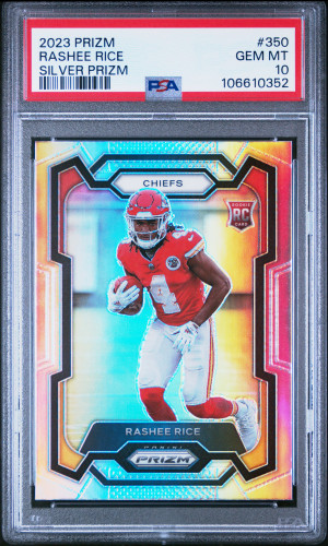 2023 Panini Prizm Rashee Rice Silver Prizm front