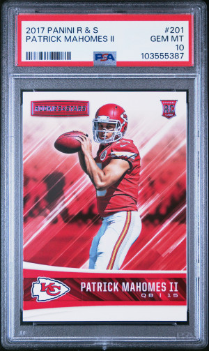 2017 Panini Rookies & Stars Patrick Mahomes Ii front