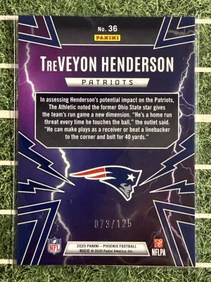 2025 Phoenix Thunderbirds TreVeyon Henderson Bronze Pandora 73/125 back