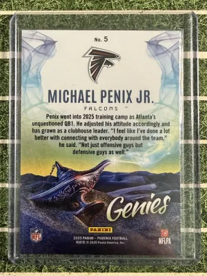 2025 Phoenix Michael Penix Jr. Genies Case Hit back