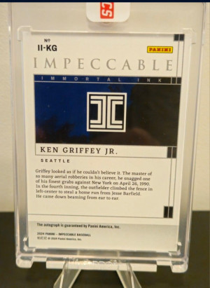 2024 Impeccable Immortal Ink back