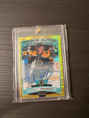 Trent Frederic Seismic Gold Rookie Auto