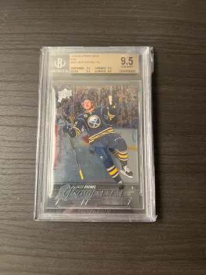 Jack Eichel Young Guns Silver Foil front