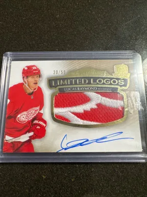 Lucas Raymond Cup Rookie Limited Logos /50 front