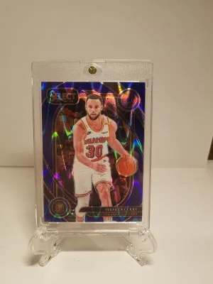 Select Stephen Curry Blue /99 front