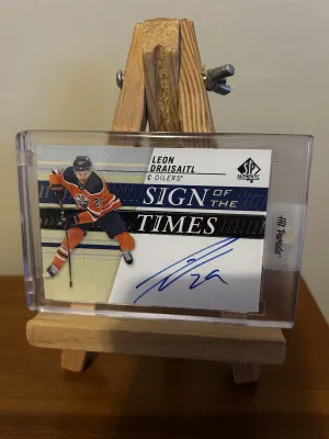 2019-20 SP Authentic Leon Draisaitl front