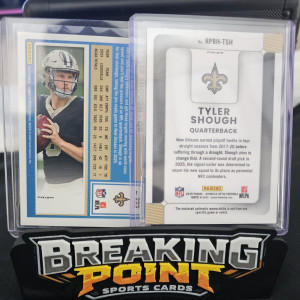 Tyler Shough Rookie Combo! back