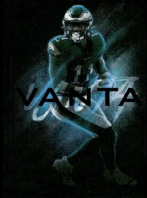 2022 Panini Black #VNTA-2 A.J. Brown Vanta front