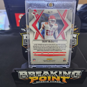 2025 Panini Phoenix - Trent McDuffie #49/149 back
