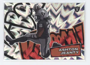 2025 Panini Absolute Football Kaboom! Ashton Jeanty #33 RC front