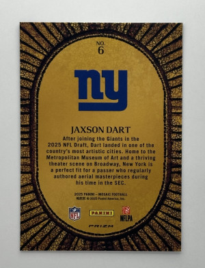 Jaxson Dart Mosaic Micro SSP Case Hit back