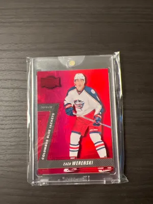Zach Werenski Red PMG Rookie front