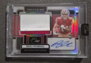 2024 PANINI  Ricky Pearsal RPA 04/99 !!! front