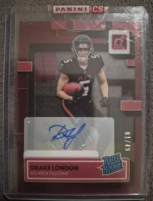 2022 Panini Drake London 01/49!!!! front