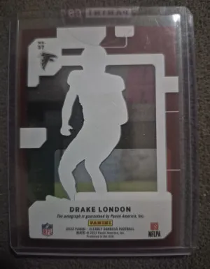 2022 Panini Drake London 01/49!!!! back
