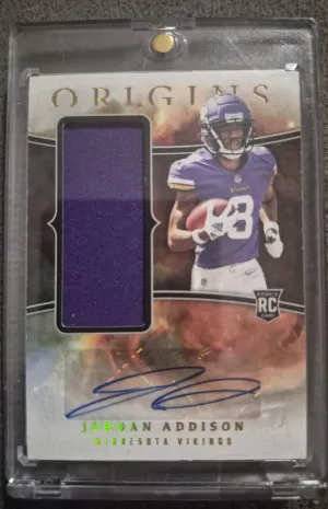 2023 Panini Jordan Addison RPA !!! front