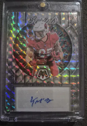 2023 Panini Trey McBride Mosaic Rookie Auto!!! front