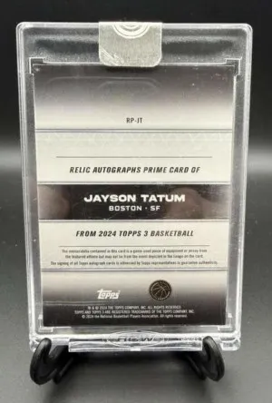RP-JT Jayson Tatum 2023-24 Topps 3 back