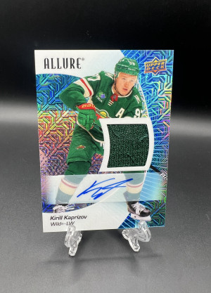 Kirill Kaprizov Blue Line Auto Jersey/25 front