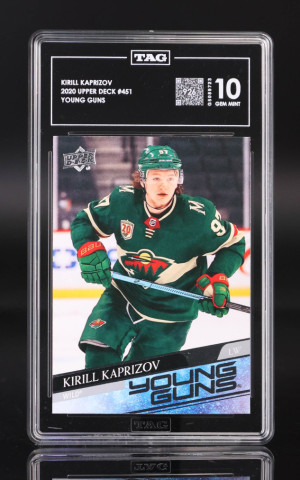 Kirill Kaprizov Young Guns TAG 10 front