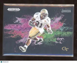 2025 Panini Prizm Draft Picks Calvin Johnson #35 Color Blast front