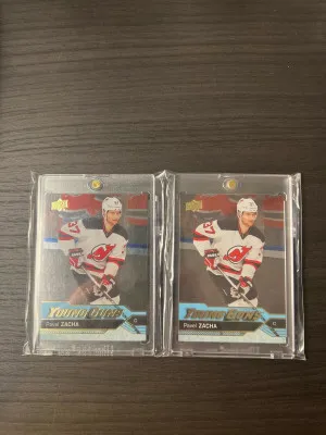 X2 Pavel Zacha Young Guns Silver Foil