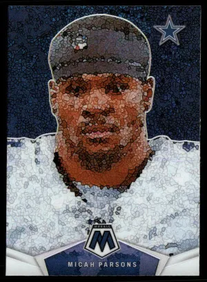 2024 Panini Mosaic #MM-MPS Micah Parsons Micro Mosaic front