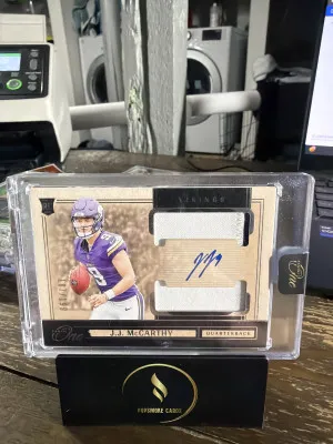2024 Panini One #31 J.J. McCarthy #/199 front