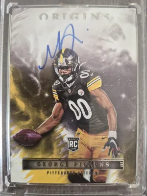 2022 Panini Origins George Pickens Rookie Auto!! front