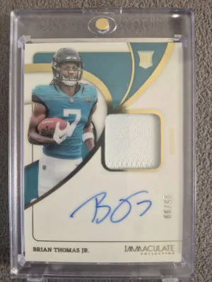 2024 Panini Immaculate Brian Thomas Jr RPA 15/99!! front