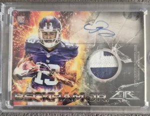 2014 Topps Odell Beckham RPA 22/50!! front