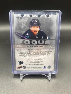 Tyler Toffoli Premier Focus Auto Patch /49 2024-25 back