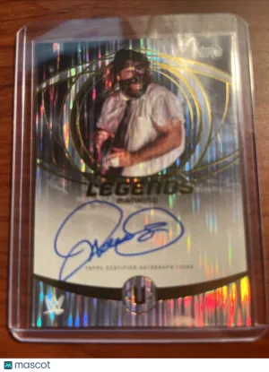 2025 TOPPS UNIVERSE WWE MANKIND LEGENDS ON-CARD AUTO SP AUTOGRAPH MICK FOLEY WWF front