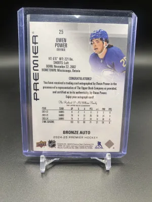 Owen Power Premier Auto Bronze back