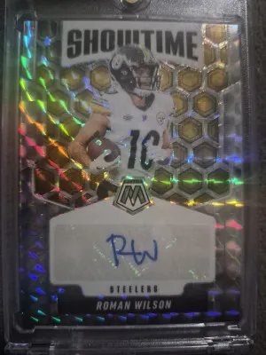 2025 Panini Showtime Rowan Wilson Auto!! front