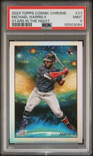 2023 Topps Cosmic Chrome Stars In The Night Michael Harris Ii front