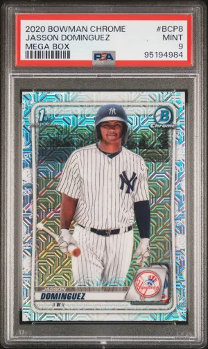 2020 Bowman Chrome Mega Box Jasson Dominguez Mega Box front