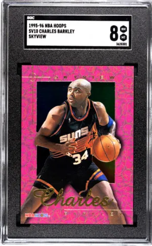 1995-96 Nba Hoops Charles Barkley SGC 8 front
