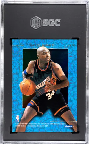 1995-96 Nba Hoops Charles Barkley SGC 8 back