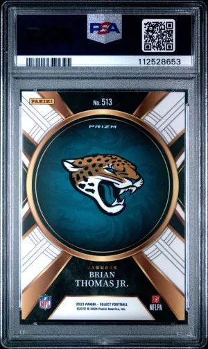 2023 Panini Select Brian Thomas Jr. back