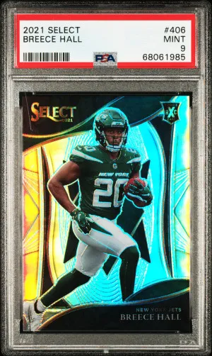 2021 Panini Select Breece Hall front