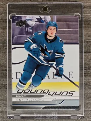 2024-25 UPPER DECK SERIES 2 #451 MACKLIN CELEBRINI YOUNG GUNS ROOKIE RC front