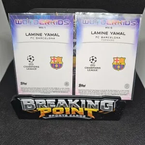 Lamine Yamal Wonderkids WK-1(US)And WK-5(Japanese) Purple Mojo back