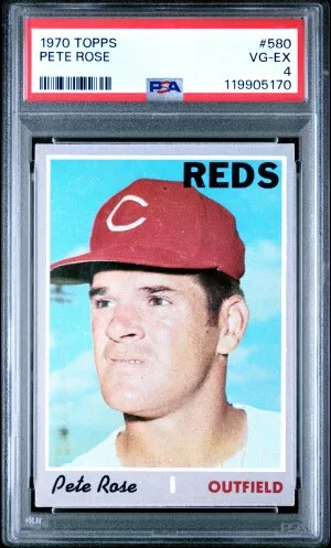 1970 Topps Pete Rose front